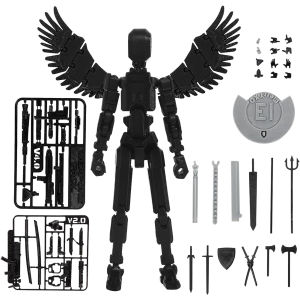 Multi-Jointed Movable Robot 13 Full Body Activity Robot Multi-Jointed Movable 3D Printed Mannequin Dummy 13 Figures Toys
