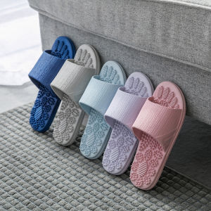 Women Sandals Men Foot Massage Home Slippers Couple Summer Soft Non Slip Slides Indoor Bathroom Flip Flops Shoes