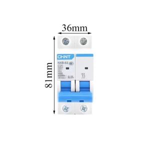 CHINT 10A-100A MINIATURE CIRCUIT BREAKER 1POLE AND 2POLE Earth Leakage Circuit Breakers With Leakage Protection