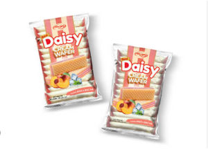 Bánh kem xốp Daisy Hữu Nghị 145g vị Đào Bạc Hà