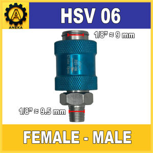 Hand Slide Valve 1/8 1/4 3/8 1/2 Buka Tutup Manual Drat Luar Drat Dalam Male Female