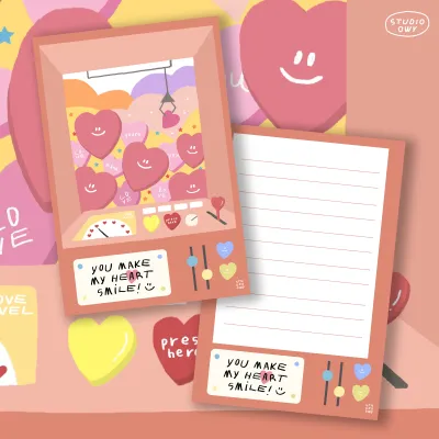 STUDIO.OWY : LOVE POSTCARD โปสการ์ดบอกรัก