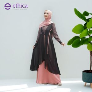 New Ethica Gamis Muslimah kagumi 197 Sugar Coral XL Elfa 190 Monalisa lodiarza baby doll