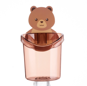 Harga Grosir – Gelas Bear Tempel Dinding / Gantungan Sikat Gigi / Gelas Tempel Gantungan Beruang