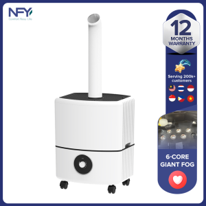 25L large capacity 4000ML/H heavy fog 8-core 3000ML/H heavy fog 6-core commercial humidifier vegetable supermarket industrial air curtain cabinet atomization