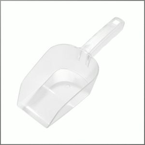 ตะหลิวในครัว อะคริลิค ช้อนครัว สวยงามและใช้งานได้จริง ความต้านทานการตก ด้านหน้าแคบด้านหลังกว้าง