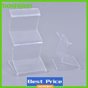 bashijian Transparent Acrylic Display Shelf Glasses Cell phone ewellery Display Stand