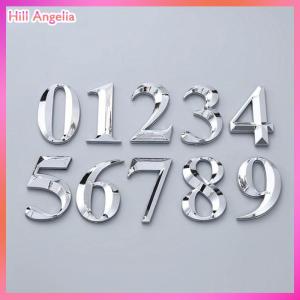 [Hill Angelia] Self Adhesive Door Number Sign House Number Digit Apartment Hotel Office Sticker