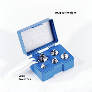 M2 Standard Calibration Weight Set Table Balance Scale Chrome Plating Precise Measurement 10g/20g/50g/100g/200g/1000g