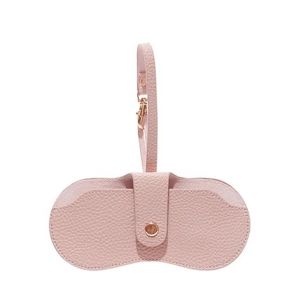 THANKSKY Di động Túi đựng kính bằng da PU Chó Mèo Túi đựng kính râm và kính mắt Thời trang Có dây đeo Túi đựng kính râm Nữ