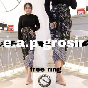 Rok Lilit Rok Bawahan Kebaya Rok Serut Instan