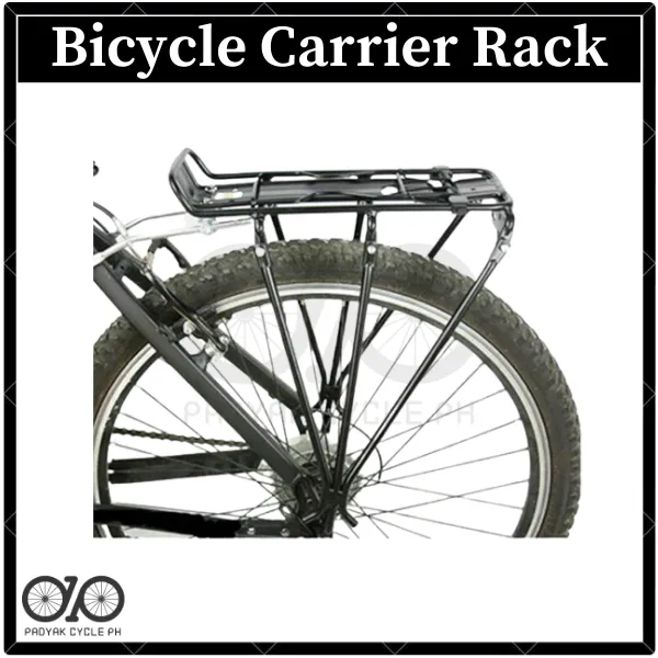 Aluminum Alloy Bike Rear Rack For Folding Bike, MTB, Road Bike Bicycle ...