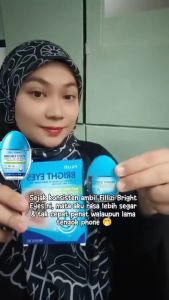 Bright Eyes Titik Mata Blueberry & Lutein Mata Kering & Letih Penjagaan Mata Melembapkan