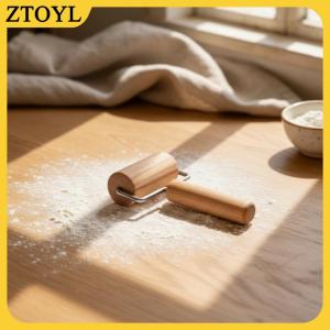 ZTOYL Bằng Gỗ Cán Pin Không Dính Bột Con Lăn Dễ Dàng Để Giữ Cho Bánh Pizza Pastry Chapati Mì Ống Nướng Phụ Kiện Nhà Bếp Bền