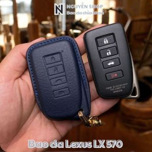 Bao Da Chìa Khoá Xe Ô Tô Lexus LEX-D4 ES350 IS/ES/GS/NX/RX/GX GS300 GS350 IS250 ES250 NX200 Lexus6+ Ốp Chìa Khoá Da Thật