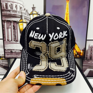 Mũ Lưỡi Trai Thêu Chữ NEW YORK Số 39 Cao CấpPhù Hợp Cho Cả Nam Và Nữ.