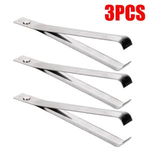 【Swan Home】3/1PCS Stainless Steel Garlic Peeler Multifunctional Quickly Garlic Peeling Pig Hair Plucking Clip Manual Tweezers Gadgets Kitchen Accessories
