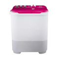Sharp Mesin Cuci Twin Tub  7 KG ES-T75NT-PK - Putih/Merah Muda. 
