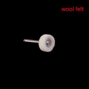 Dental Polishing Wheel Wool Cotton Polishing Brushes Polishers for Rotary Tools