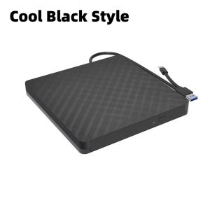 Portable External DVD/CD RW DriveBurner Writer Mobile Disc (USB 3.0 and TypeC + TypeA)Dual Interface Optical Disc Reader