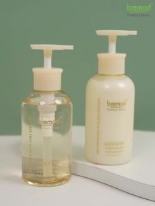 Bremod Premium Hair Keratin Complex Treatment Shampoo Conditioner Care Sulfate Silicone Free 350ML