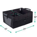 Organizer for Car Trunk Portable foldable oxford cloth car trunk storage box car organizer trunk storage box. 