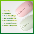 Mouse Wireless Robot Untuk HP Tab Laptop PC Komputer Bluetooth Office Kantor Tanpa Kabel Pink M260. 