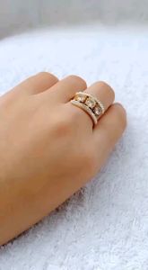 Cincin Titanium Wanita Mata Cantik