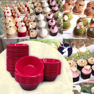 144PCS PUTO MOLDER LARGE MULTICOLOR BAKING TOOLS FOR PUTO KUTCHINTA ASSORTED LARGE 7.7CM X 6CM