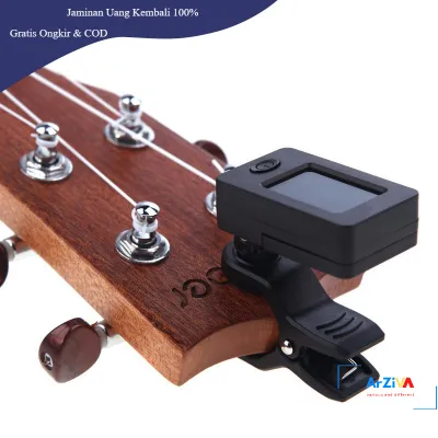 JOYO Tuner Gitar Rotatable 360 Degree - JT-01 - Black