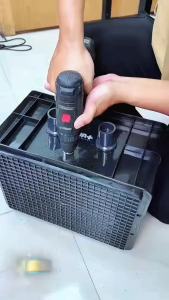 Combo Lọc Thùng Bakki & Bơm Baoyu BY-105 (4000L/H) - Giải Pháp Lọc Sạch Cho Hồ Cá 600-800L