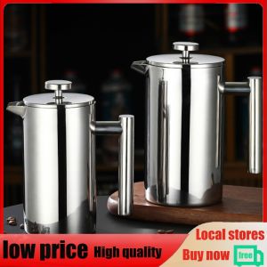 Insulated Coffee Maker 12/27/34oz Double Wall with Micro-Filter for Home Travel