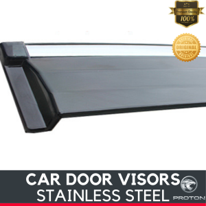 PROTON X50 Door Visors Stainless Steel ABS Acrylic