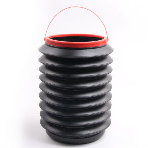 4L Foldable Car Trash Bin Garbage Can Portable Water Storage Wash Telescopic Bucket Fishing Buckets