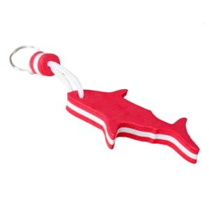 Waterproof Floating Keychain Fish Pendant Buoyant Key Holder For Easy Visibility Quick Access To Keys for Water Activity