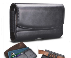 tas pinggang case hp kulit 5 6 7 inch