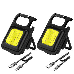1/2pcs Flash Light Pocket Clip Mutifuction Flashlight Mini Pocket Work Lamp150mAh200mAh500mAh