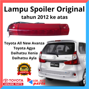 Lampu Spoiler Toyota all new Avanza tipe G LED merah original/lampu spoiler ayla/lampu spoiler agya