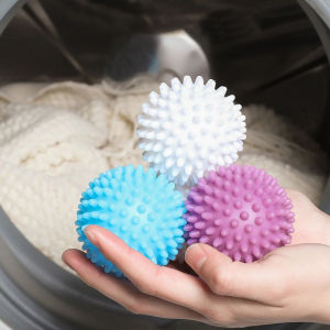 (Set 5 Quả) Bóng giặt quần áo size lớn-Banh cầu gai giặt quần áo siêu sạch chống nhăn.Bóng silicon tái sử dụng