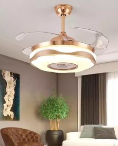 LANG LI - MODERN LED CEILING FAN LIGHTS WITH BLUETOOTH MUSIC AND REMOTE CONTROL ACCESS