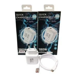 Charger 180W GAN Super Vooc Fast Charging Tipe 139 Android Casan Isi Cepat