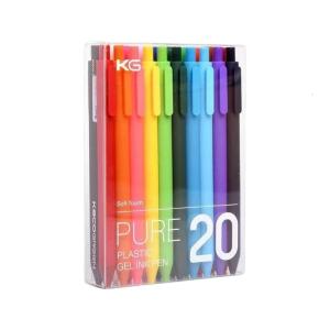 10/20pcs Bút gel có thể thu vào nhanh chóng làm khô gel mực bút 0.5mm điểm cho các văn bản Lưu ý chụp nhật ký phác thảo