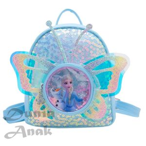 COD TAS RANSEL ANAK PEREMPUAN TERBARU / RANSEL MINI ANAK PEREMPUAN MOTIF KUPU-KUPU KEKINIAN / TAS PUNGGUNG MINI BERKUALITAS