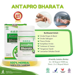 Antapro Bharata Original Obat Stroke Paling Ampuh Herbal Gangguan Syaraf Otak Stroke Mati Sebelah