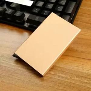 cocosale RFID blockling slim wallet card ejector minimalist protector pop up design proof security