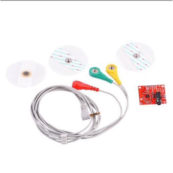 AD8232 - Sensor Pulse Heart AD8232 ECG EKG Monitoring Jantung for ...