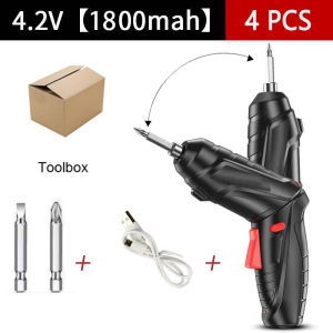 49 Pcs Menyetel Obeng Listrik Rechargeable - Bor Nirkabel Listrik Mini Obeng Mengatur Batch Listrik