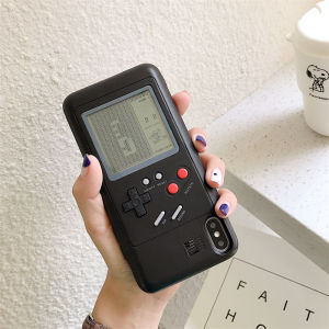 เคสเล่นเกมส์ Iphone X Xs XR 13 PRO MAX 7 8 Plus 11 12 Pro Max Xs Max 14 Pro Max MAX Max เกมเตตริส