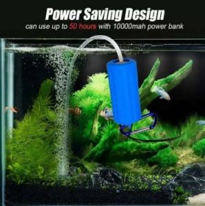 Aerator Akuarium Portable USB bisa pakai powerbank