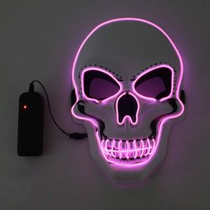 GRACE Creative Glowing in Dark Halloween Cosplay Horror Props Party Accessories Luminous Halloween Skull White Skull Skull Helmet